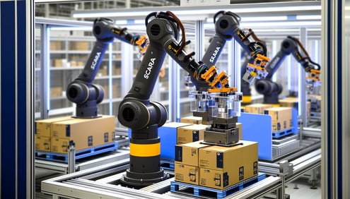 picture of cobots working