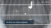 avoid moving air for preventing static electricity