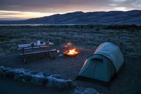 Pinon-Flats-Campground-in-Great-Sand-Dunes-National-Park