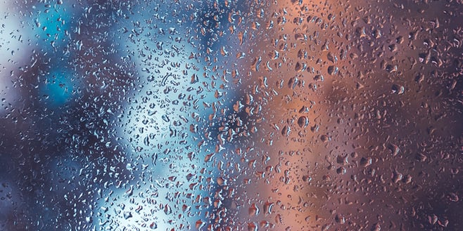 Illustration showing moisture