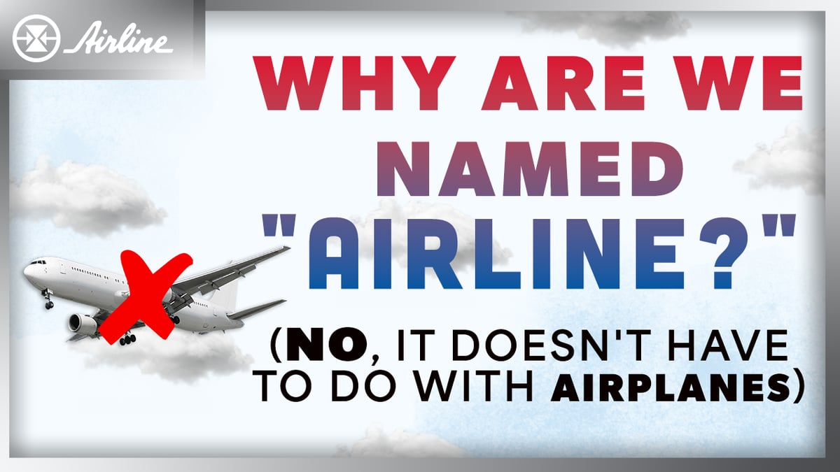 why are we named Airline blog copy